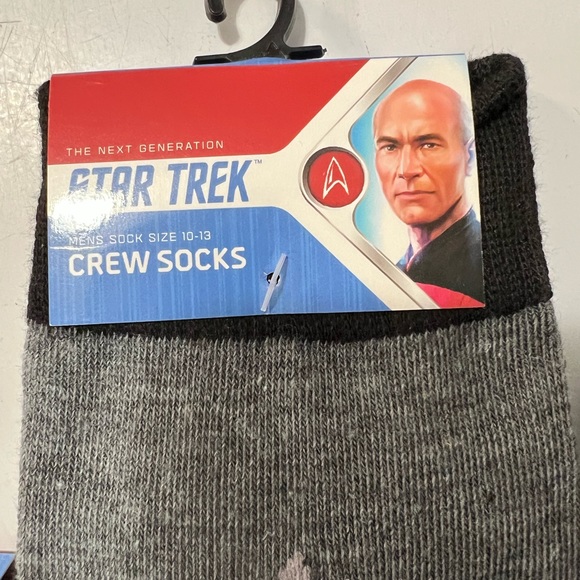 NWT Star Trek socks bundle of 4 pairs - Picture 4 of 6